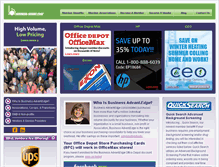 Tablet Screenshot of business-edge.net